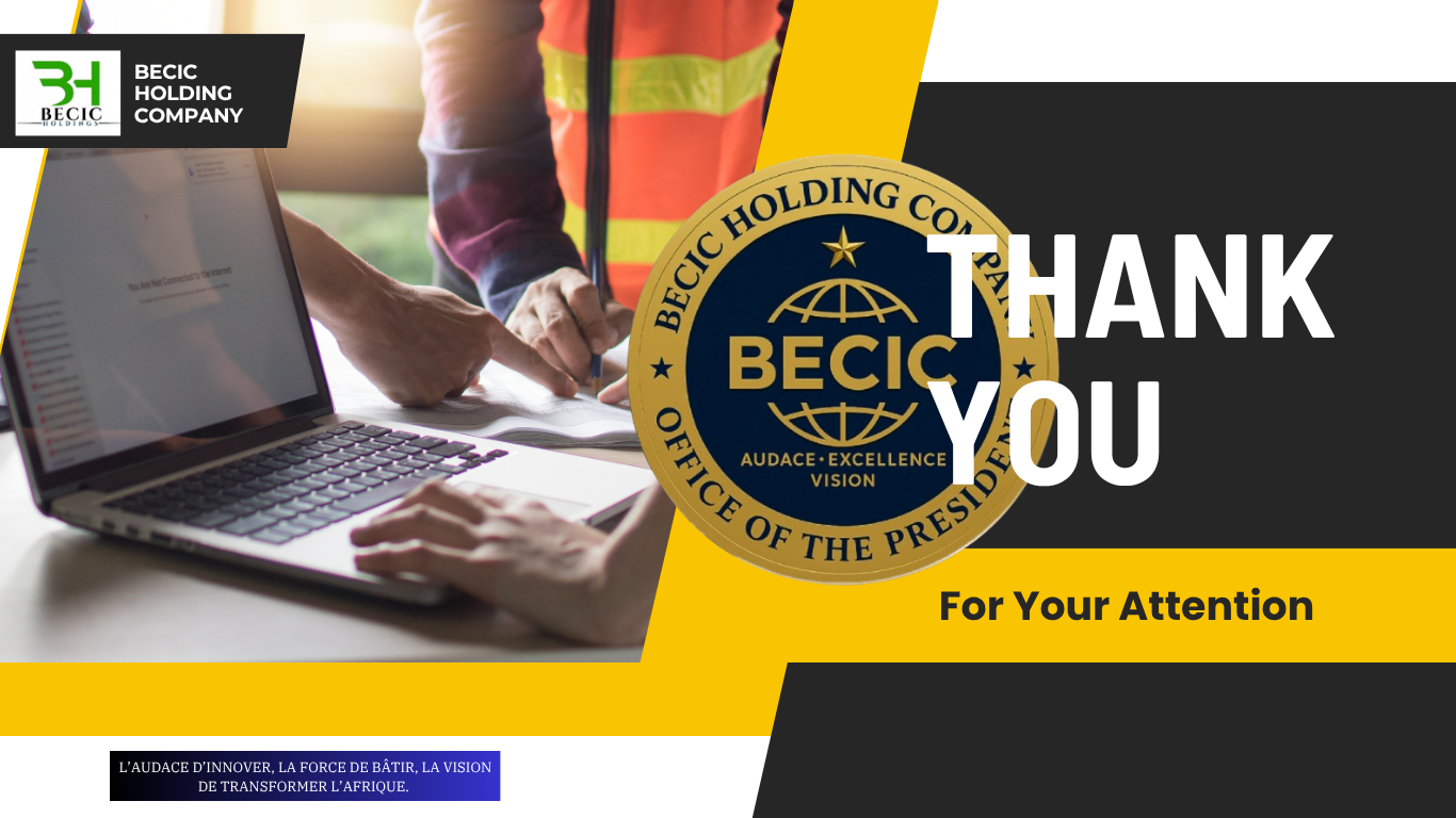 BECIC Holding Company - Thank You